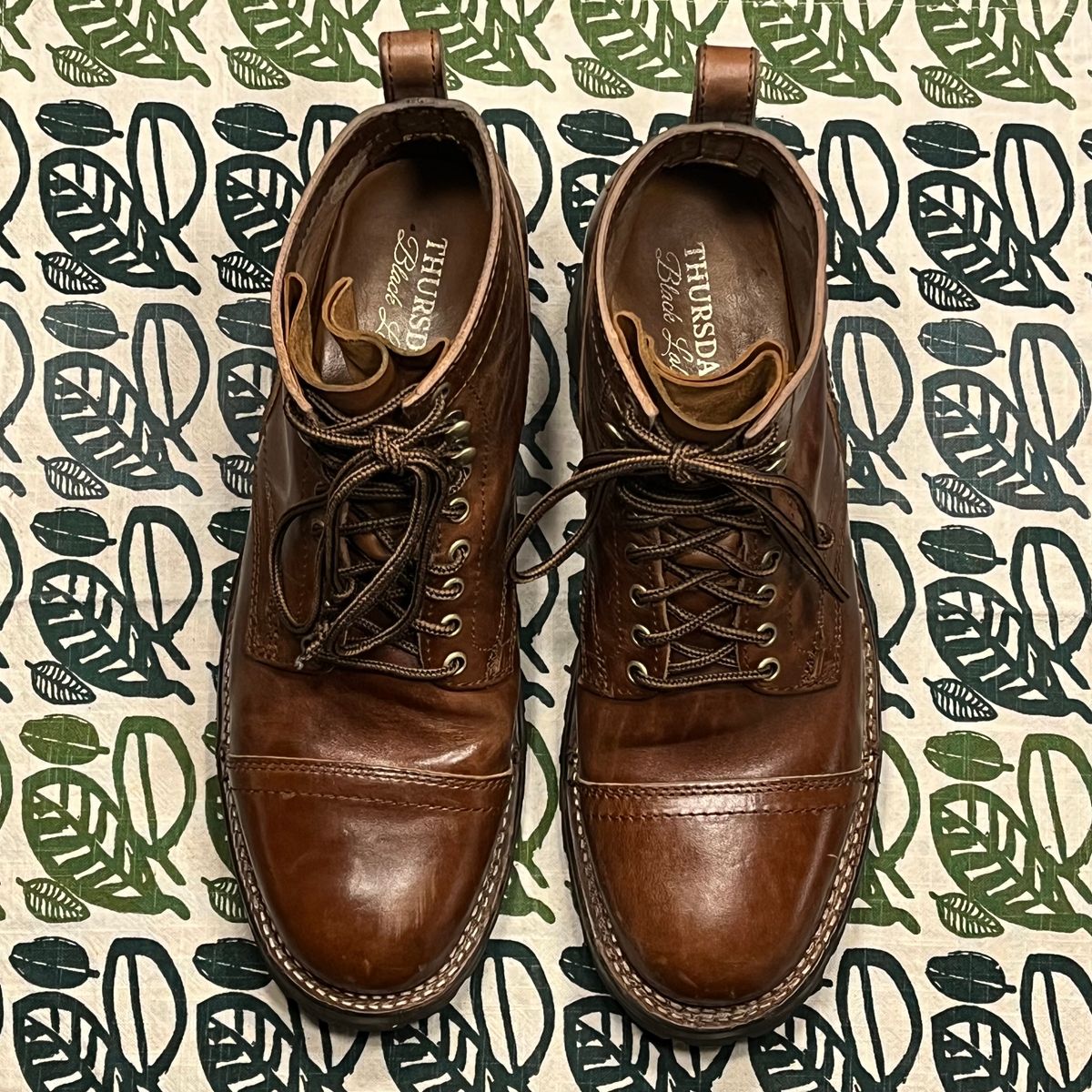 Photo by clarkbars on December 6, 2025 of the Thursday Challenger in Maryam Toscanello TPR Horsebutt.