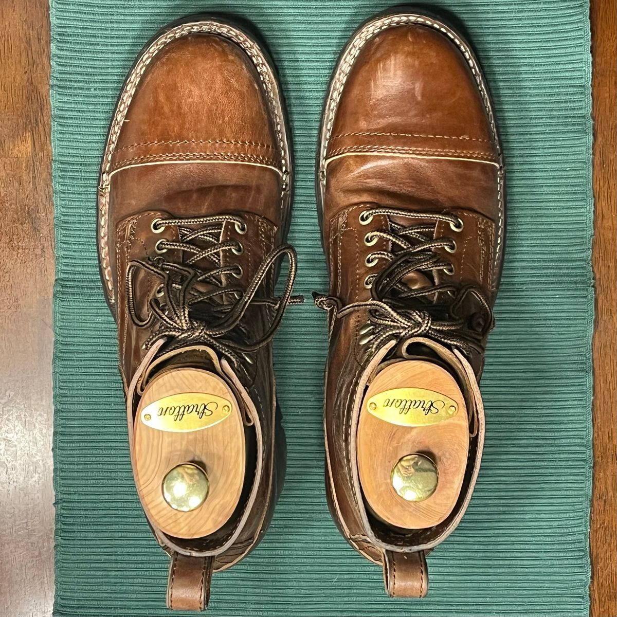 Photo by clarkbars on January 4, 2026 of the Thursday Challenger in Maryam Toscanello TPR Horsebutt.