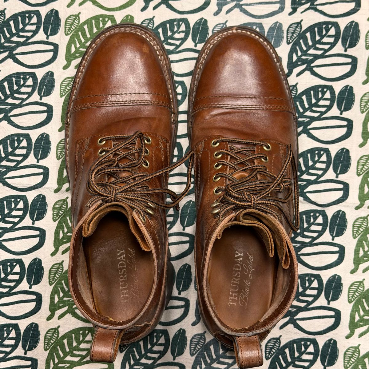 Photo by clarkbars on March 4, 2026 of the Thursday Challenger in Maryam Toscanello TPR Horsebutt.