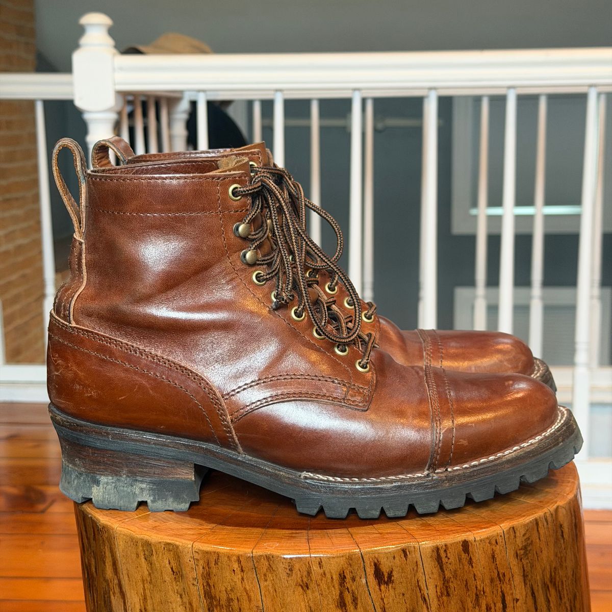 Photo by clarkbars on April 5, 2026 of the Thursday Challenger in Maryam Toscanello TPR Horsebutt.