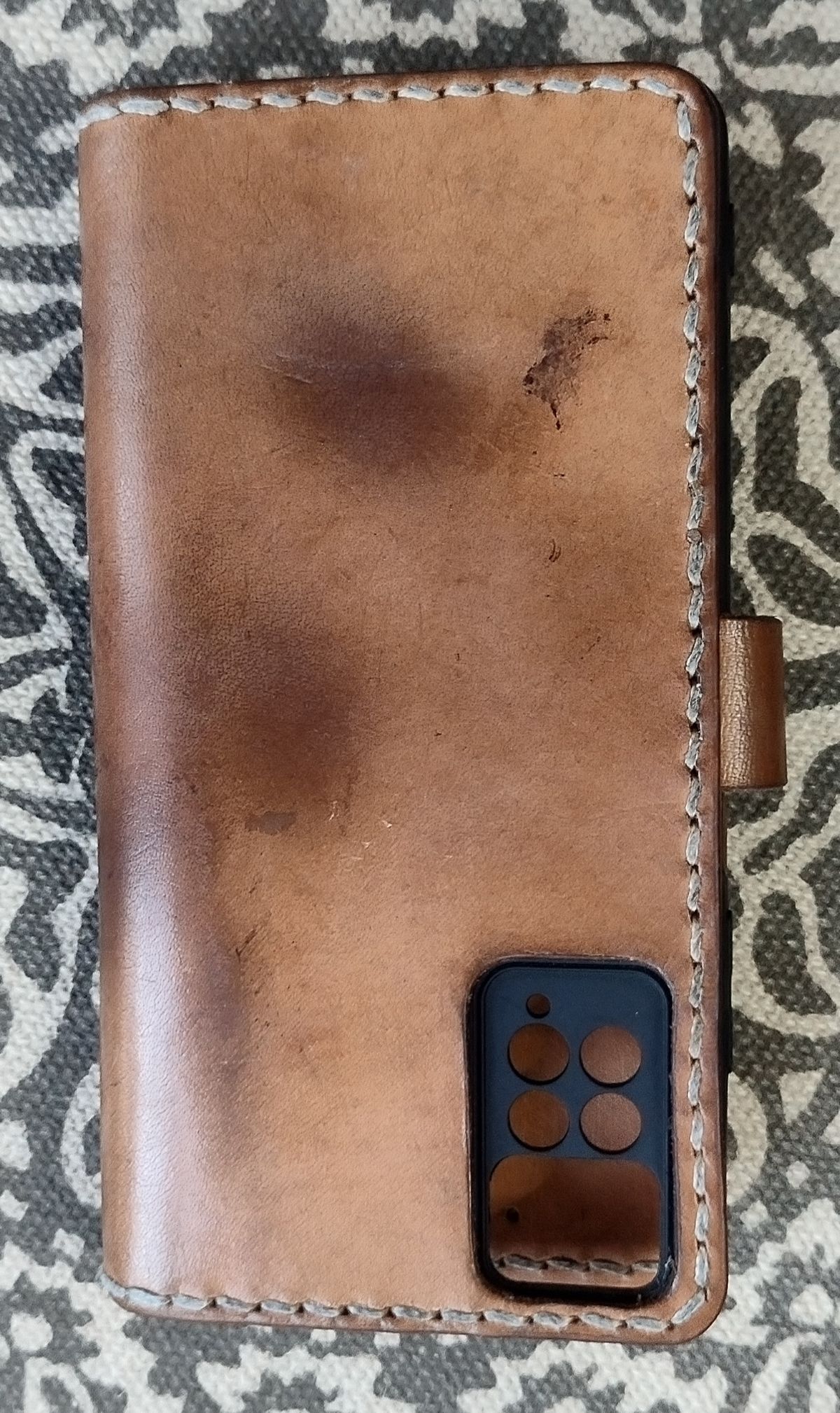 Photo by altobuff on January 5, 2026 of the North Harbour Redmi Note Phone Case With Flip Cover in Unknown Natural Veg Tan.