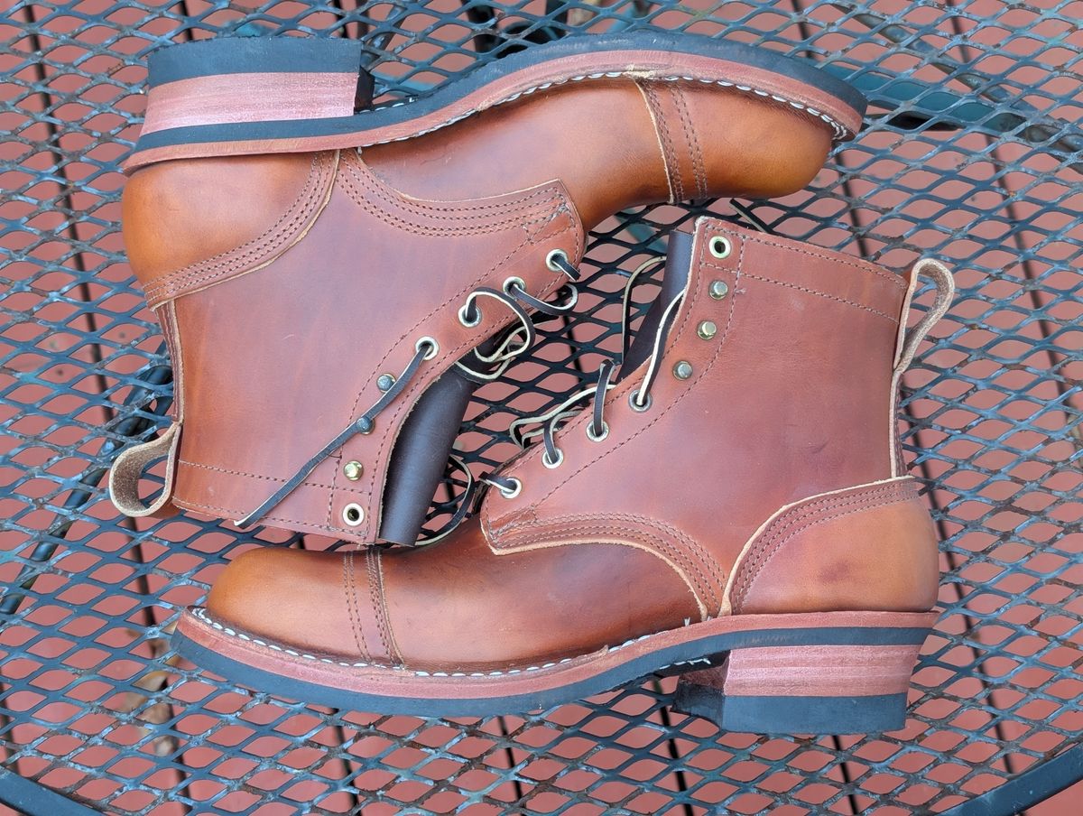 Photo by Lazy_Spread on October 2, 2025 of the Nicks MTO in Wickett & Craig Tan Oiled Latigo.