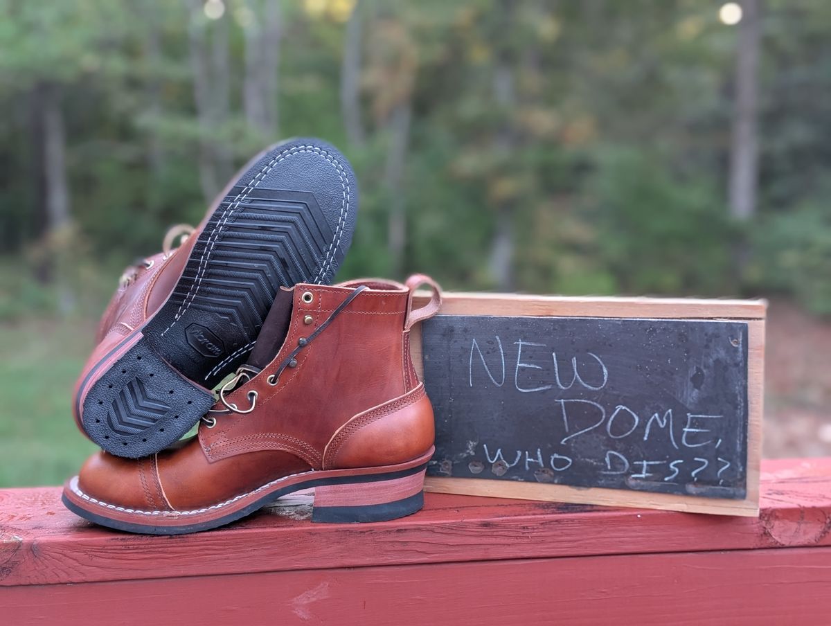 Photo by Lazy_Spread on October 2, 2025 of the Nicks MTO in Wickett & Craig Tan Oiled Latigo.