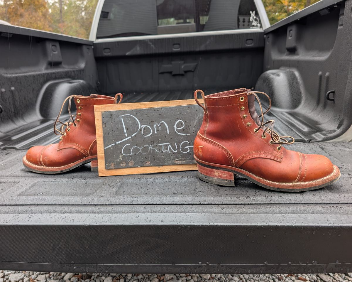 Photo by Lazy_Spread on November 1, 2025 of the Nicks MTO in Wickett & Craig Tan Oiled Latigo.