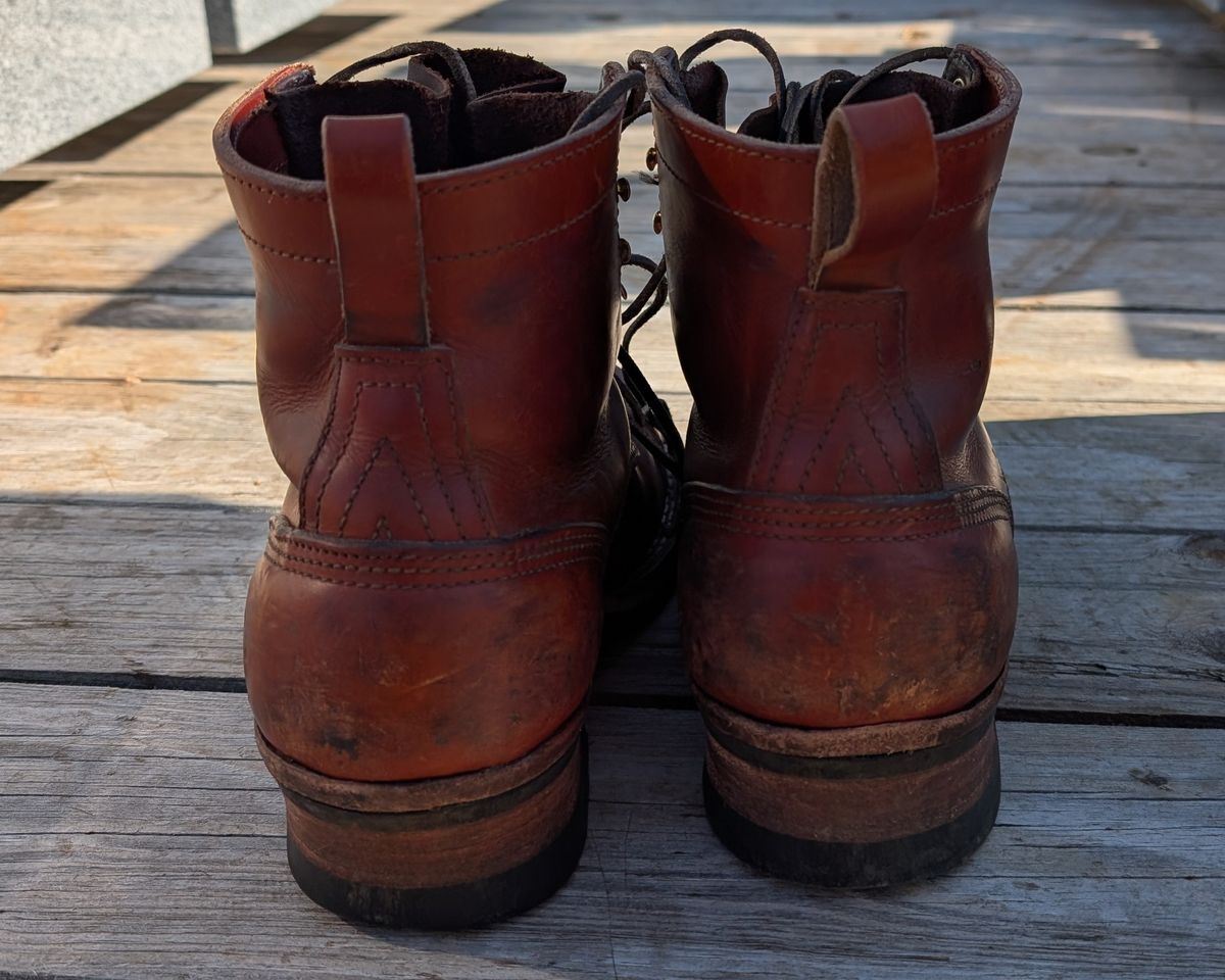 Photo by Lazy_Spread on January 4, 2026 of the Nicks MTO in Wickett & Craig Tan Oiled Latigo.