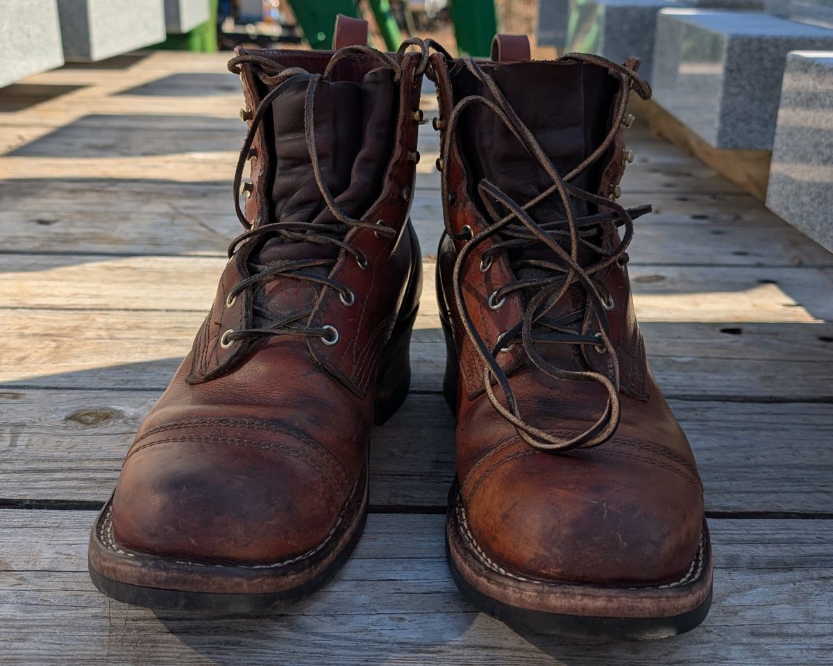 Photo by Lazy_Spread on January 4, 2026 of the Nicks MTO in Wickett & Craig Tan Oiled Latigo.