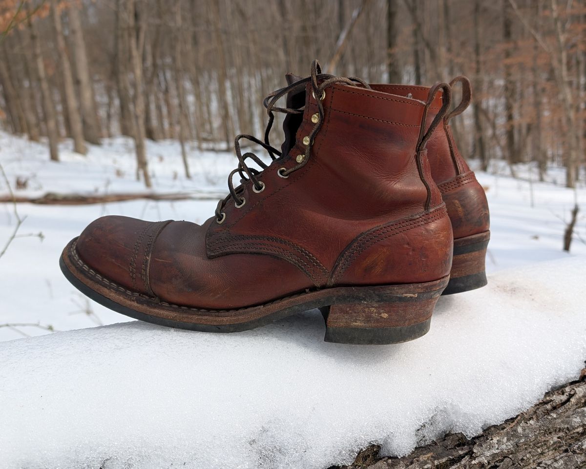 Photo by Lazy_Spread on February 1, 2026 of the Nicks MTO in Wickett & Craig Tan Oiled Latigo.