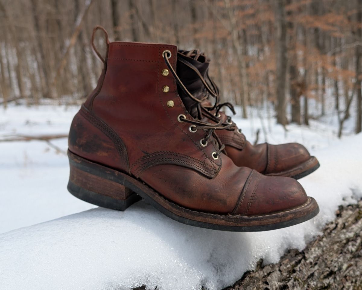 Photo by Lazy_Spread on February 1, 2026 of the Nicks MTO in Wickett & Craig Tan Oiled Latigo.