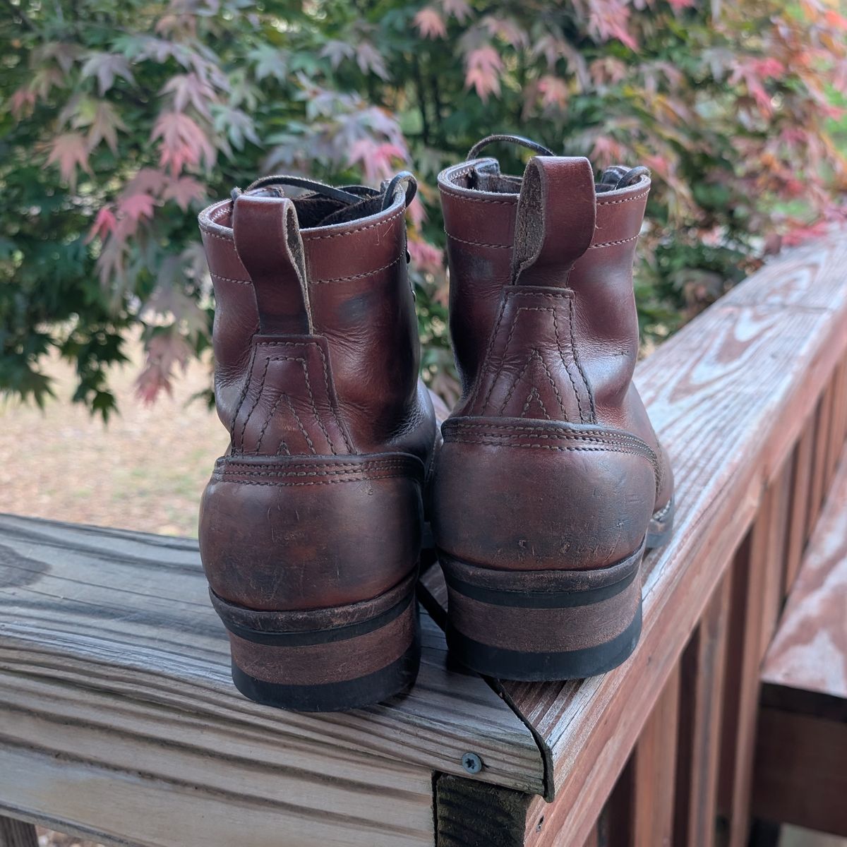 Photo by Lazy_Spread on April 5, 2026 of the Nicks MTO in Wickett & Craig Tan Oiled Latigo.