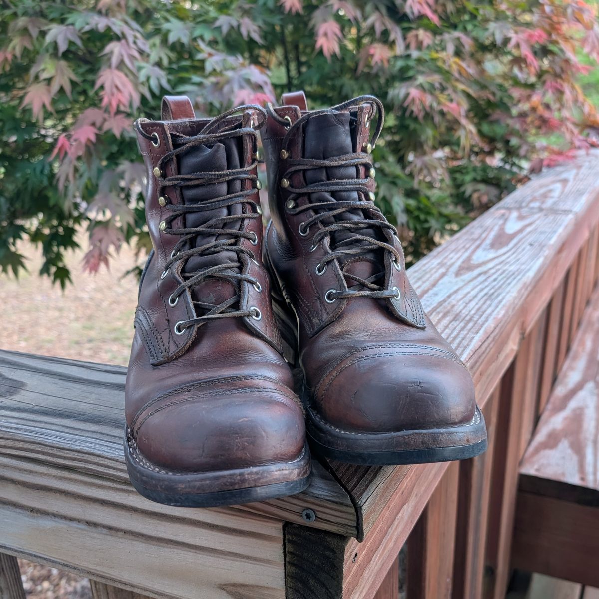 Photo by Lazy_Spread on April 5, 2026 of the Nicks MTO in Wickett & Craig Tan Oiled Latigo.