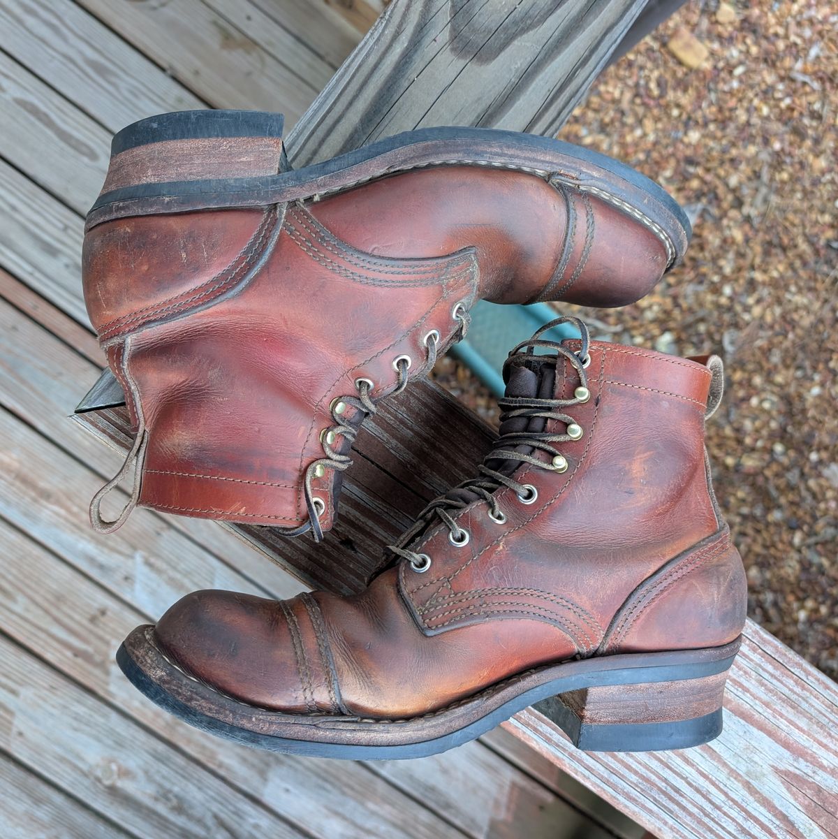 Photo by Lazy_Spread on April 5, 2026 of the Nicks MTO in Wickett & Craig Tan Oiled Latigo.