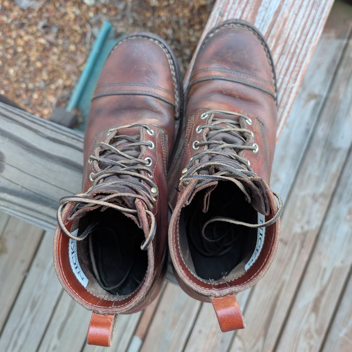 Photo by Lazy_Spread on April 5, 2026 of the Nicks MTO in Wickett & Craig Tan Oiled Latigo.