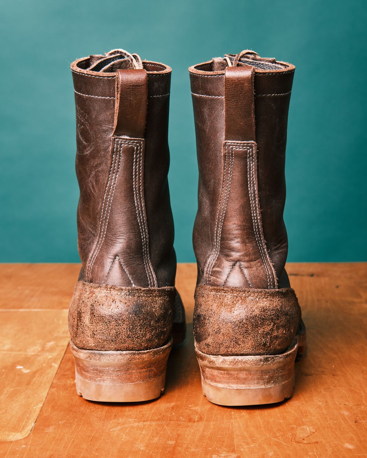 Photo by cliff.bar.nett on March 1, 2024 of the JK Boots Honey Fire Inlander in Seidel Brown Oil Tan.