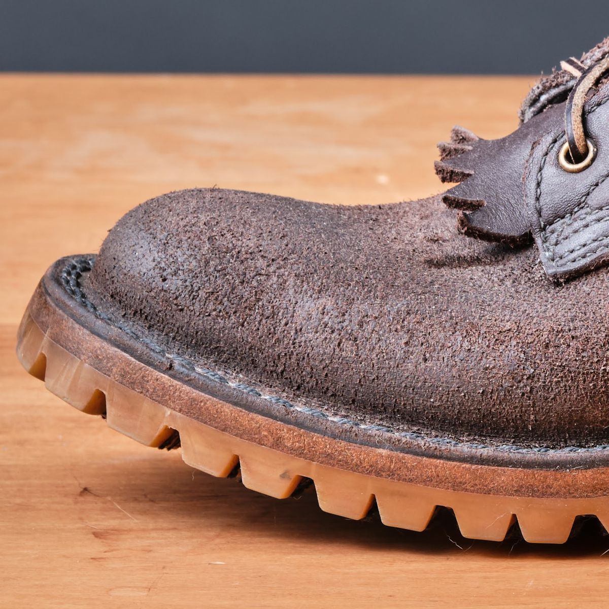 Photo by cliff.bar.nett on April 1, 2024 of the JK Boots Honey Fire Inlander in Seidel Brown Oil Tan.