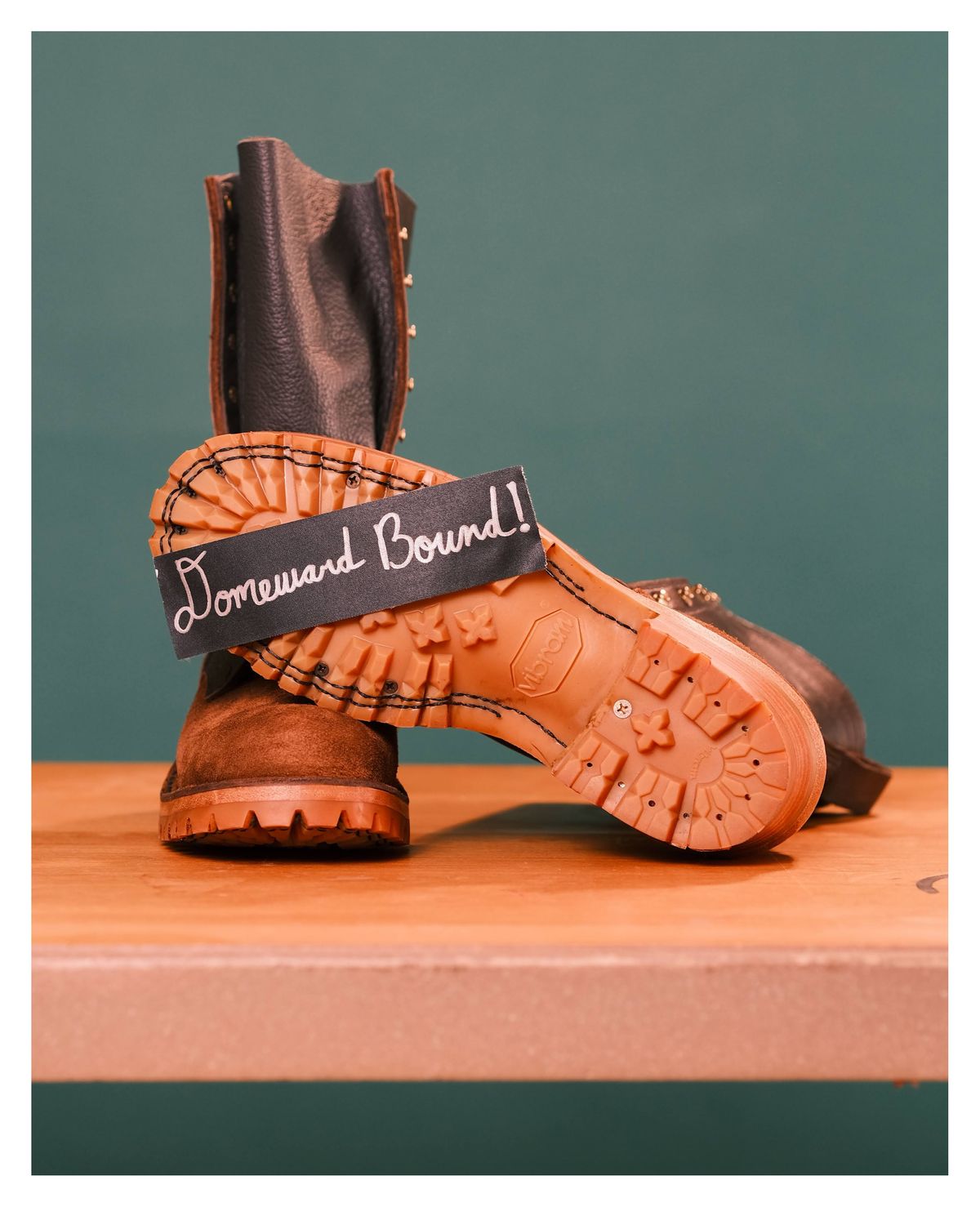 Photo by cliff.bar.nett on October 1, 2023 of the JK Boots Honey Fire Inlander in Seidel Brown Oil Tan.