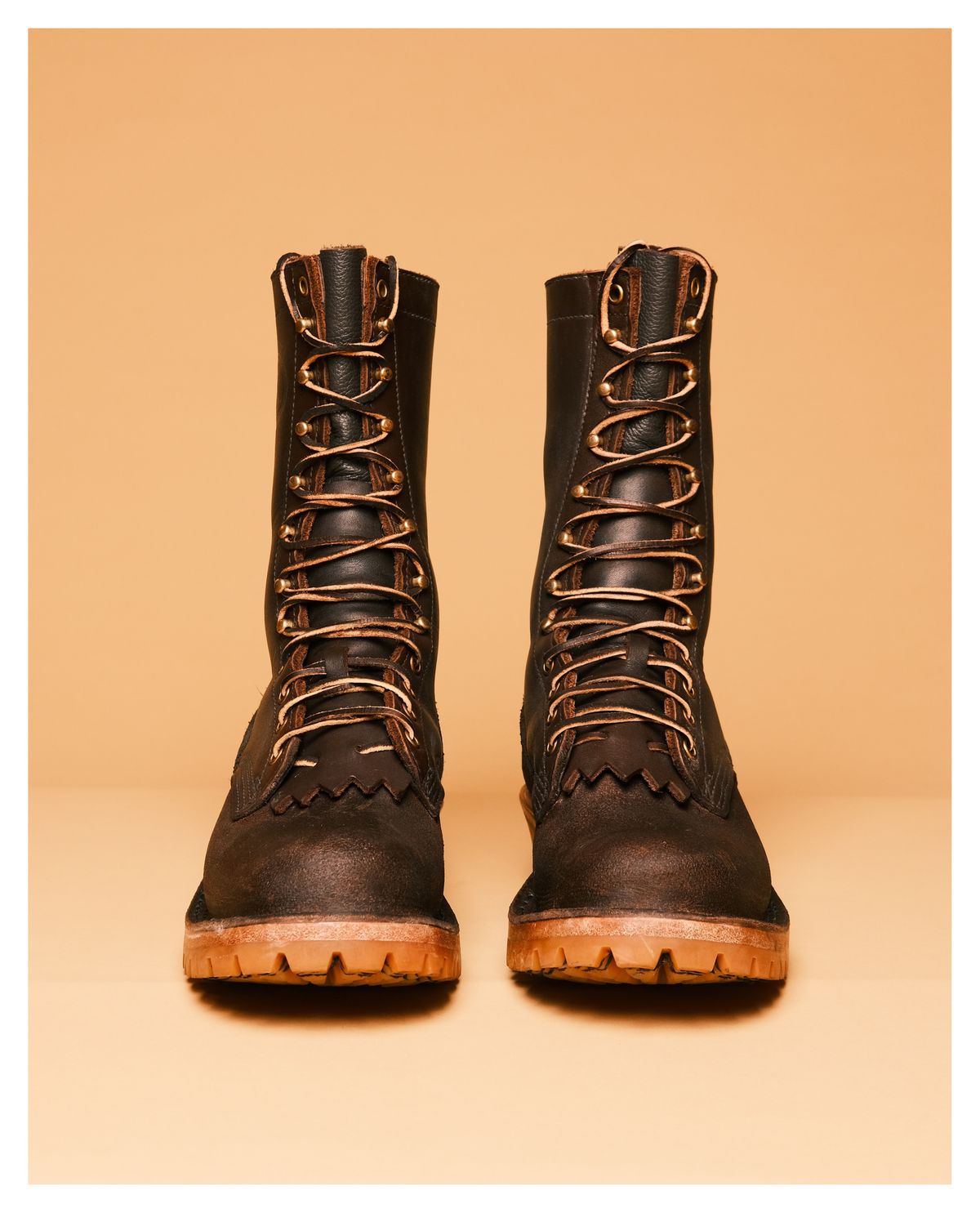 Photo by cliff.bar.nett on October 22, 2023 of the JK Boots Honey Fire Inlander in Seidel Brown Oil Tan.