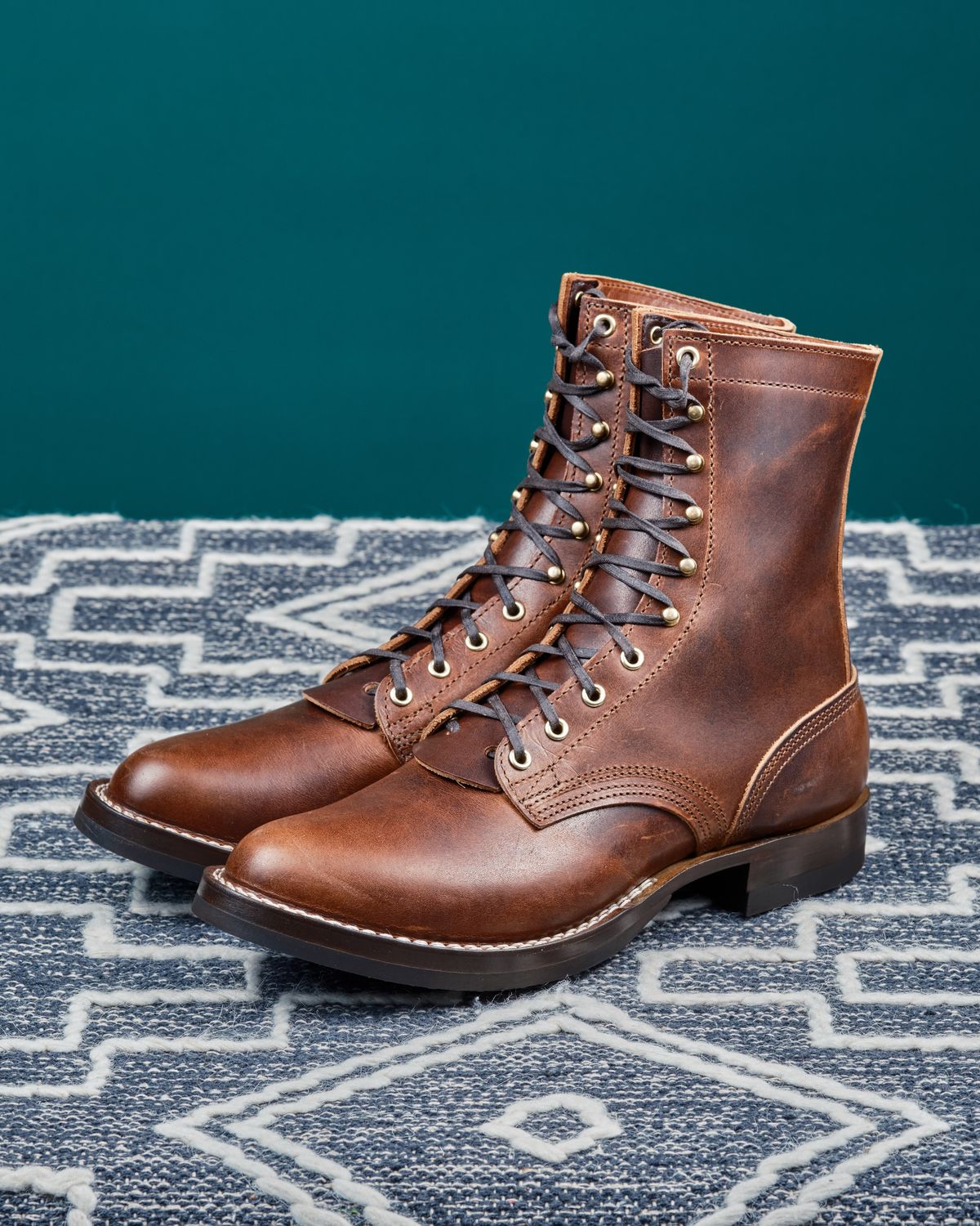 Photo by cliff.bar.nett on August 29, 2024 of the Nicks Lace Up Heritage in Italian Brown Cypress.