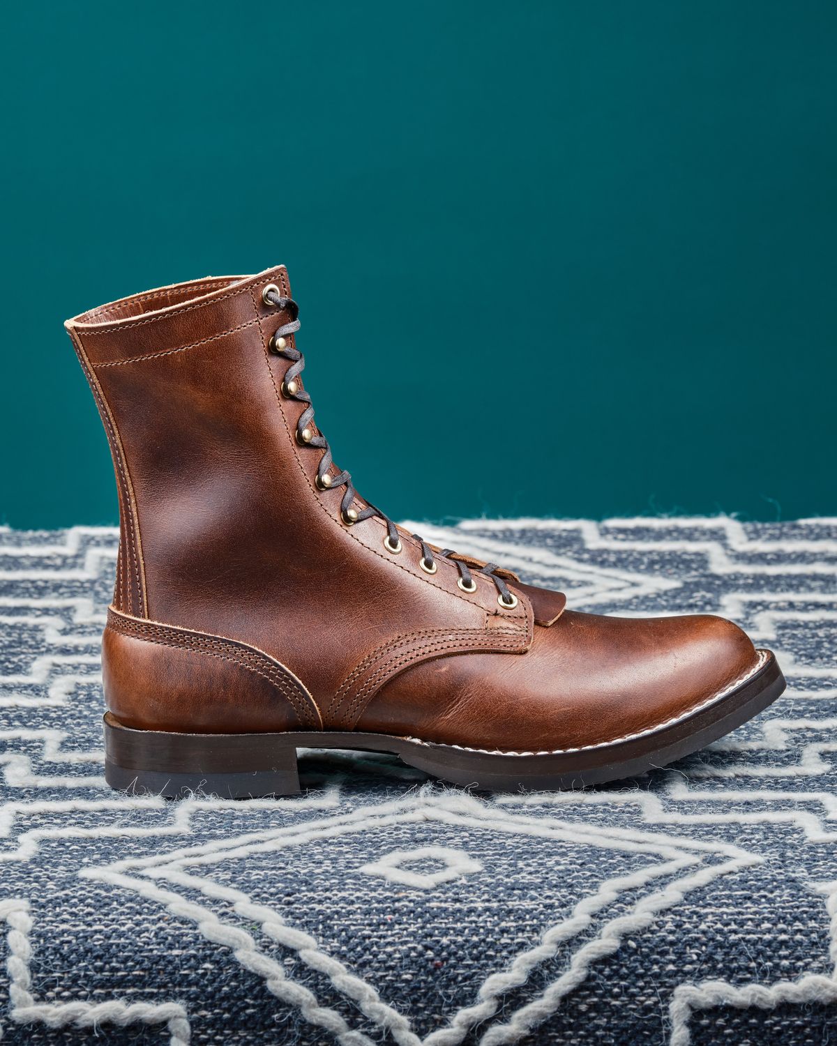 Photo by cliff.bar.nett on August 29, 2024 of the Nicks Lace Up Heritage in Italian Brown Cypress.