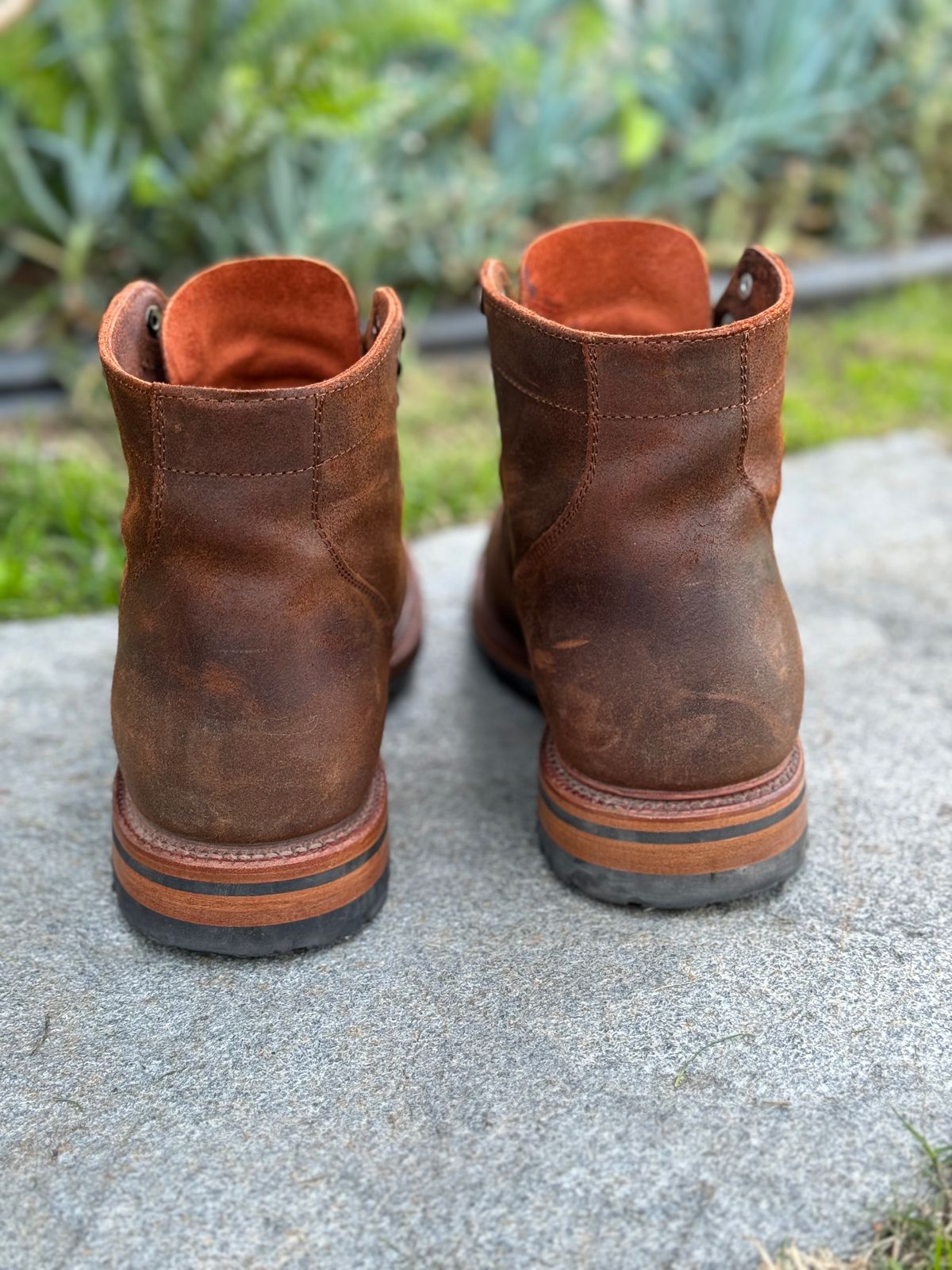 Photo by Armmmmm on November 9, 2023 of the Parkhurst The Allen in Rust Waxy.