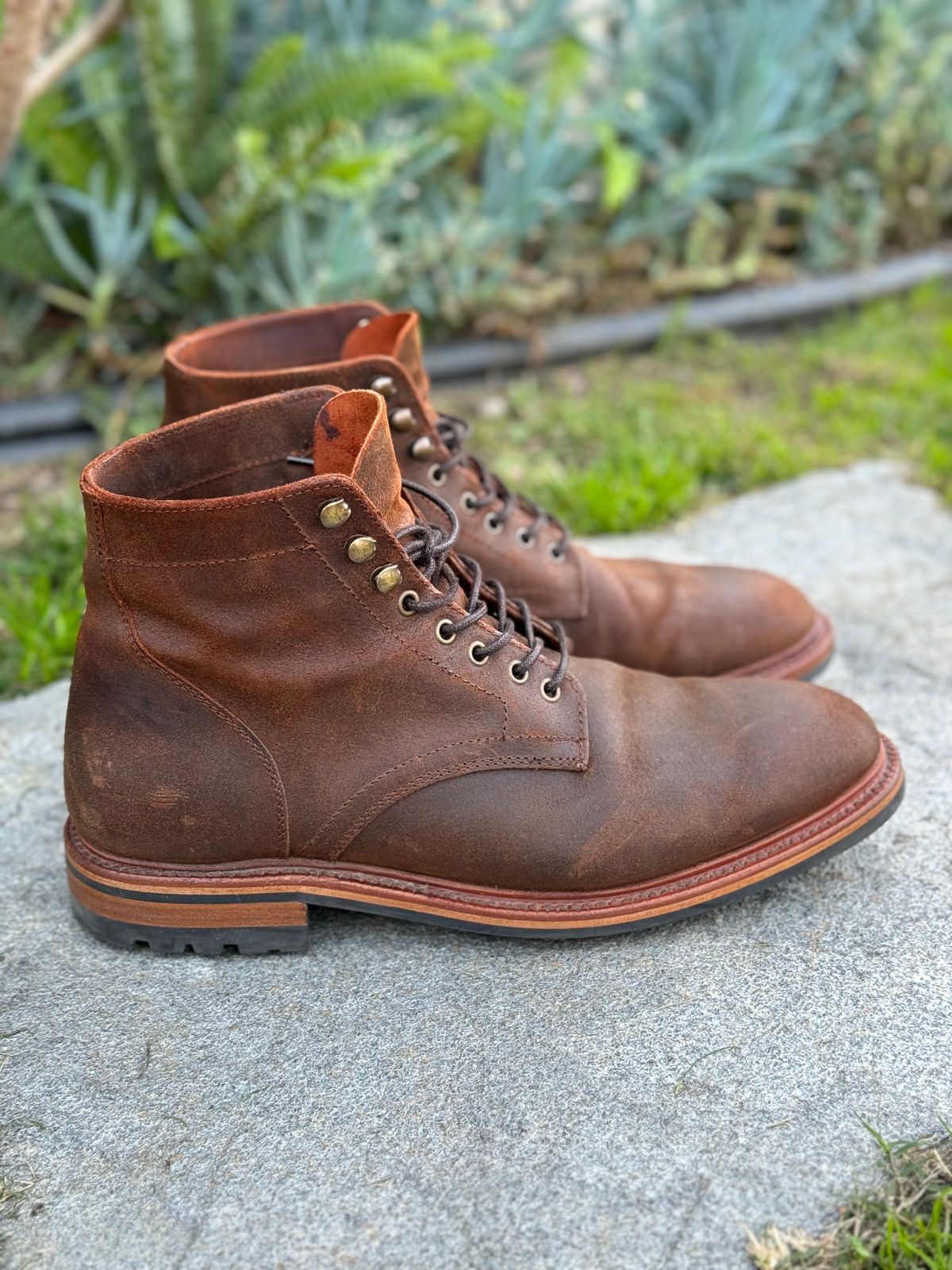 Photo by Armmmmm on November 9, 2023 of the Parkhurst The Allen in Rust Waxy.
