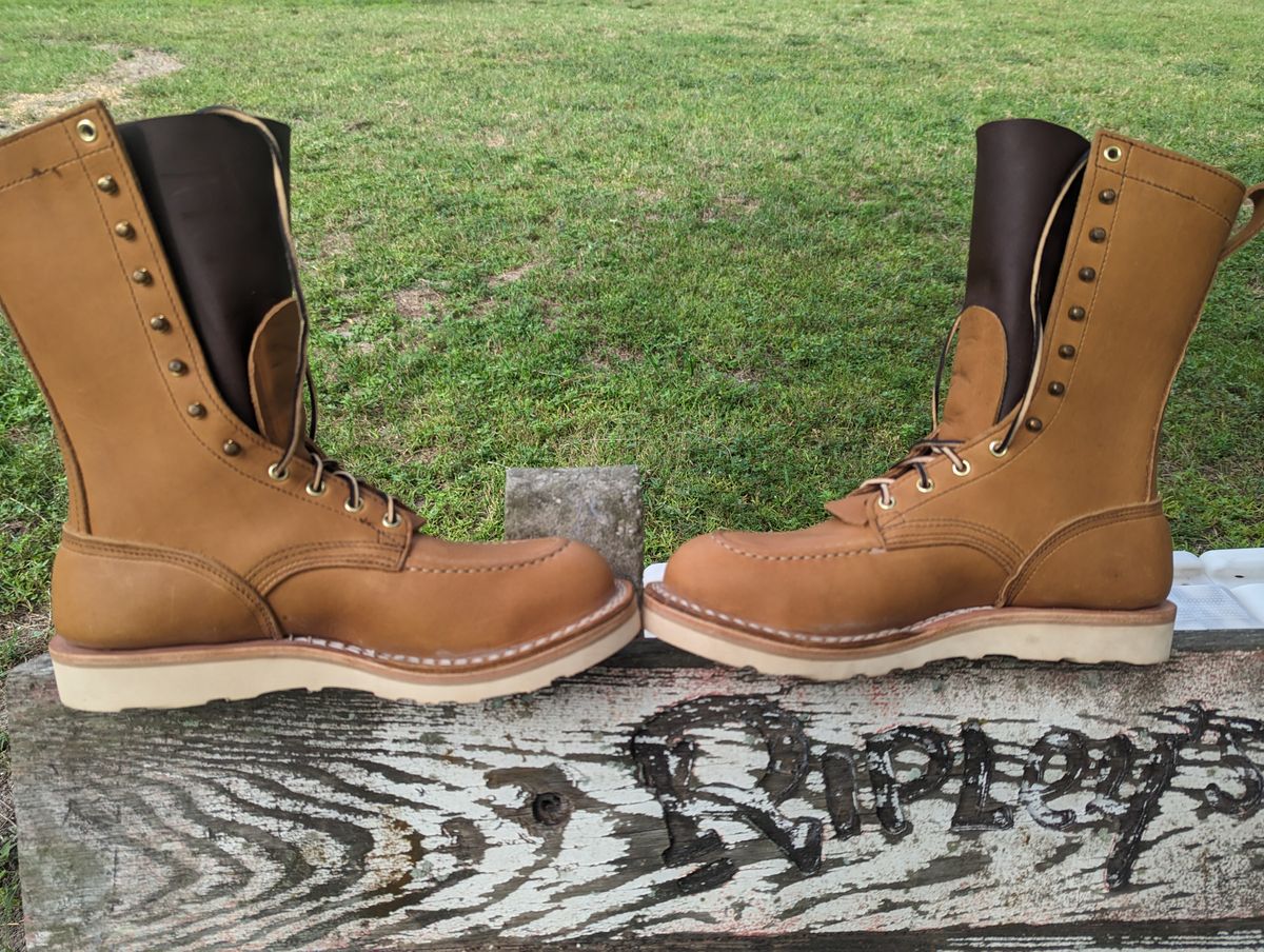 Photo by rotocheese on October 2, 2023 of the Nicks BuilderPro in Seidel 1964 Tan.