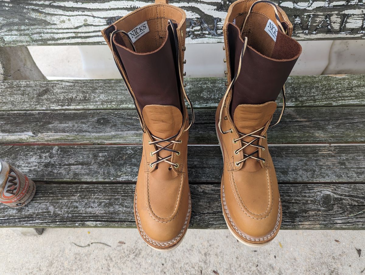 Photo by rotocheese on October 2, 2023 of the Nicks BuilderPro in Seidel 1964 Tan.