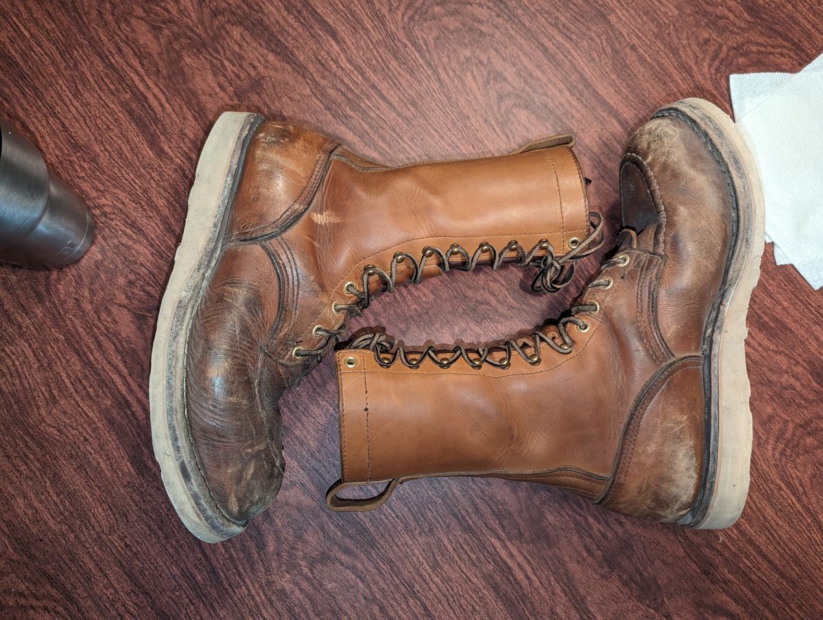 Photo by rotocheese on January 6, 2024 of the Nicks BuilderPro in Seidel 1964 Tan.