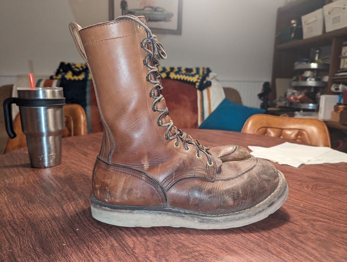 Photo by rotocheese on January 6, 2024 of the Nicks BuilderPro in Seidel 1964 Tan.