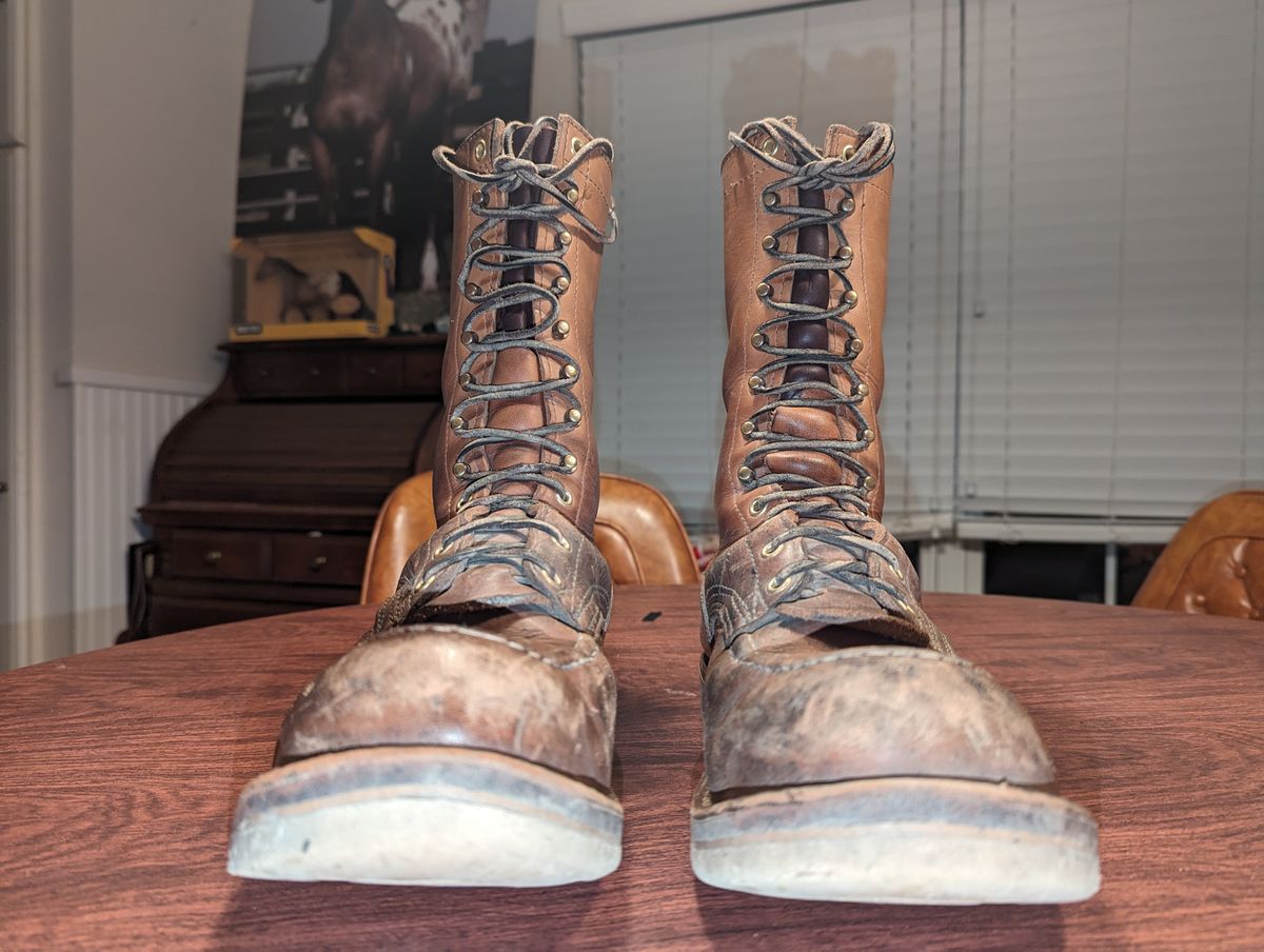 Photo by rotocheese on February 6, 2024 of the Nicks BuilderPro in Seidel 1964 Tan.