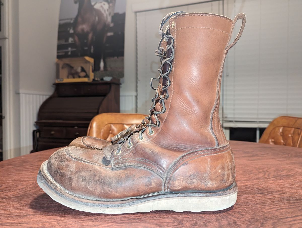 Photo by rotocheese on February 6, 2024 of the Nicks BuilderPro in Seidel 1964 Tan.