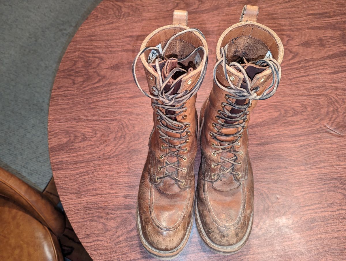 Photo by rotocheese on February 6, 2024 of the Nicks BuilderPro in Seidel 1964 Tan.