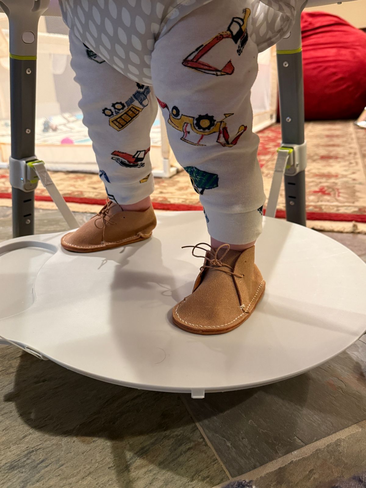 Photo by titletowngoods on February 5, 2026 of the Titletown Goods Chukka in Wickett & Craig Russet Milled Traditional Harness.