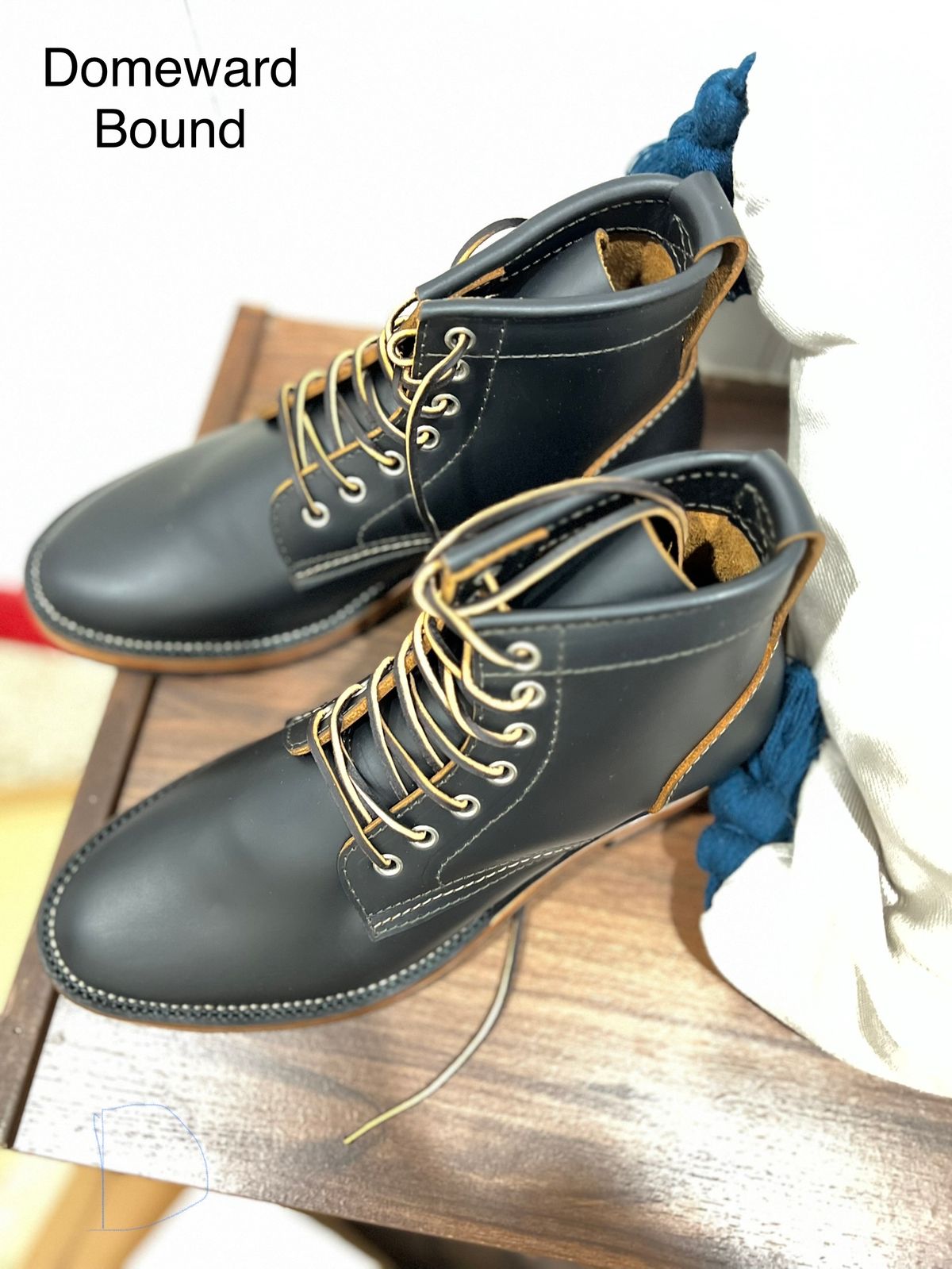 Photo by Rameshpondhe on October 3, 2023 of the Santalum x PTC The Klondike Service Boot in S.B. Foot Black Klondike.