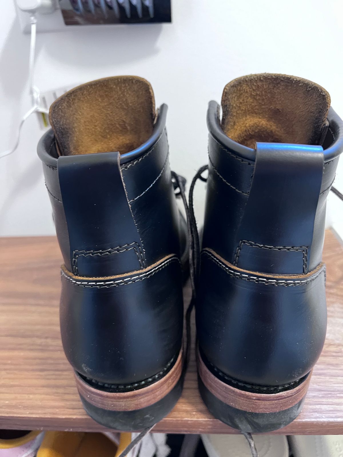 Photo by Rameshpondhe on December 2, 2023 of the Santalum x PTC The Klondike Service Boot in S.B. Foot Black Klondike.