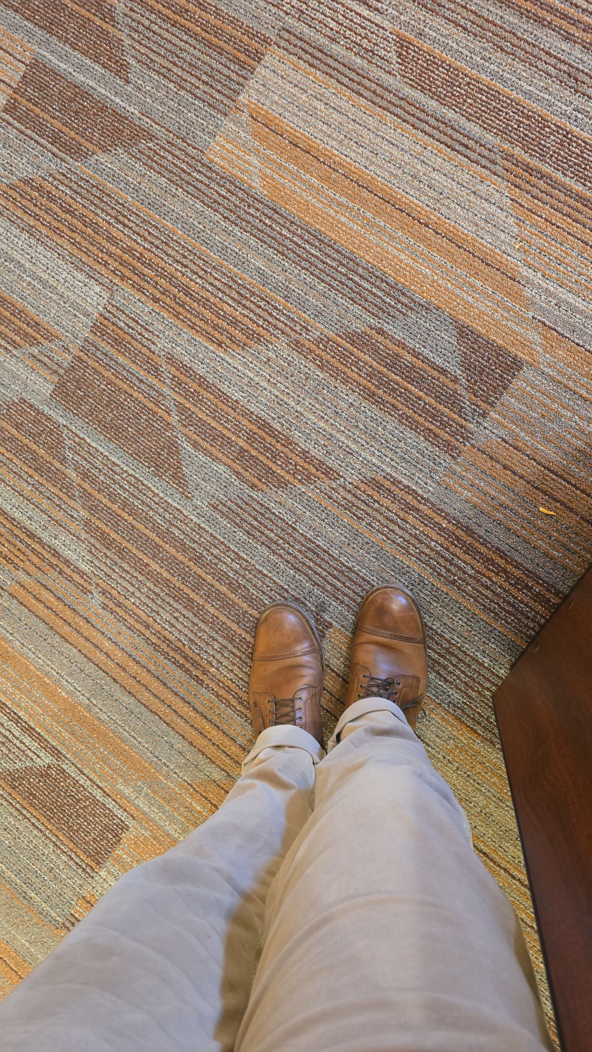 Photo by tempesttost on October 18, 2024 of the Viberg Service Boot BCT in Horween Natural Chromexcel.