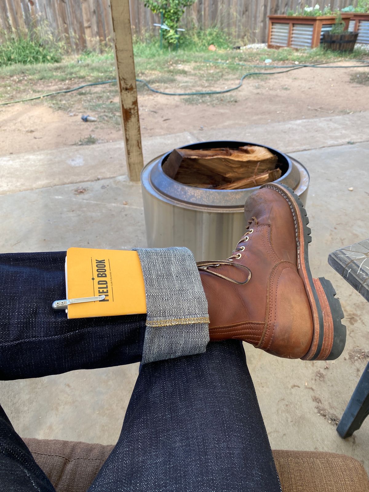 Photo by whiskey.bootlaces on November 4, 2023 of the Nicks BuilderPro in Seidel 1964 Brown.