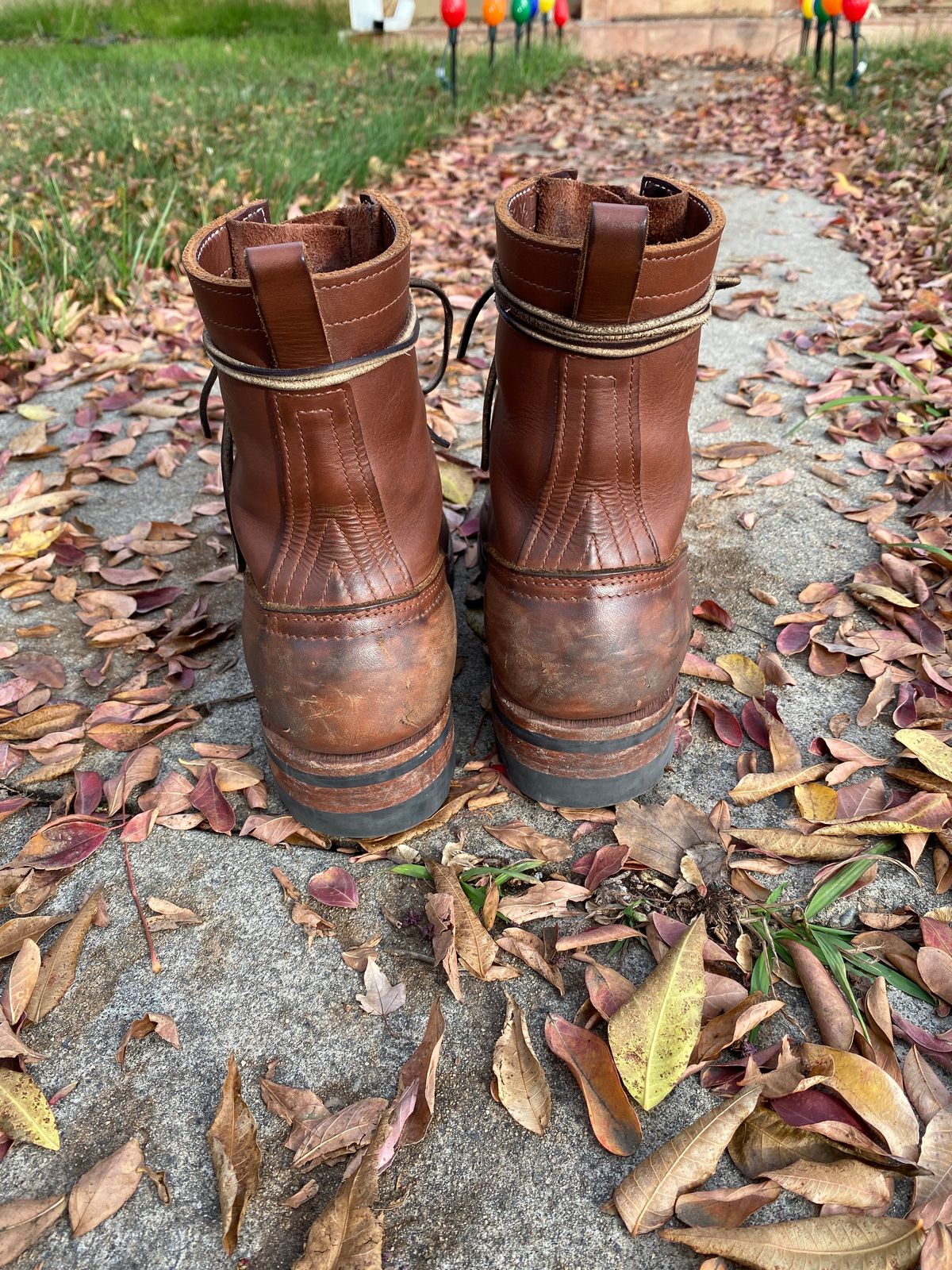 Photo by whiskey.bootlaces on December 4, 2023 of the Nicks BuilderPro in Seidel 1964 Brown.