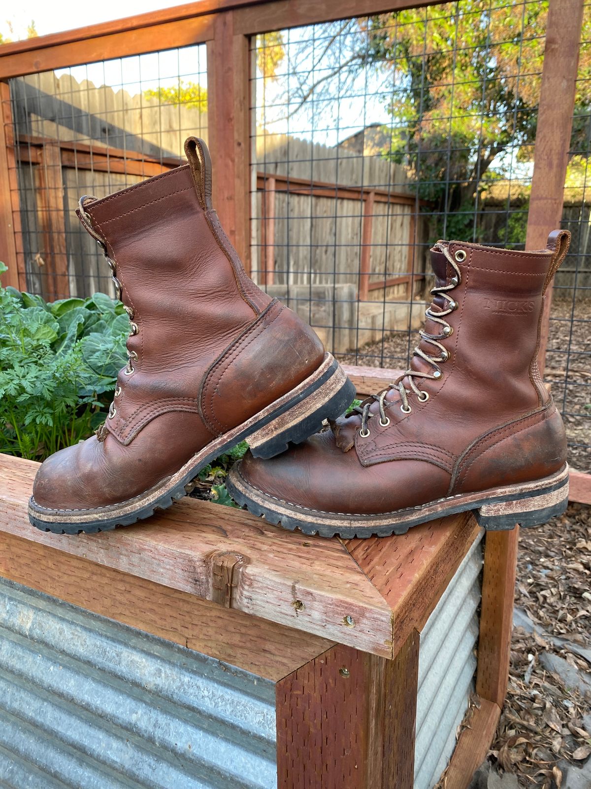 Photo by whiskey.bootlaces on January 6, 2024 of the Nicks BuilderPro in Seidel 1964 Brown.