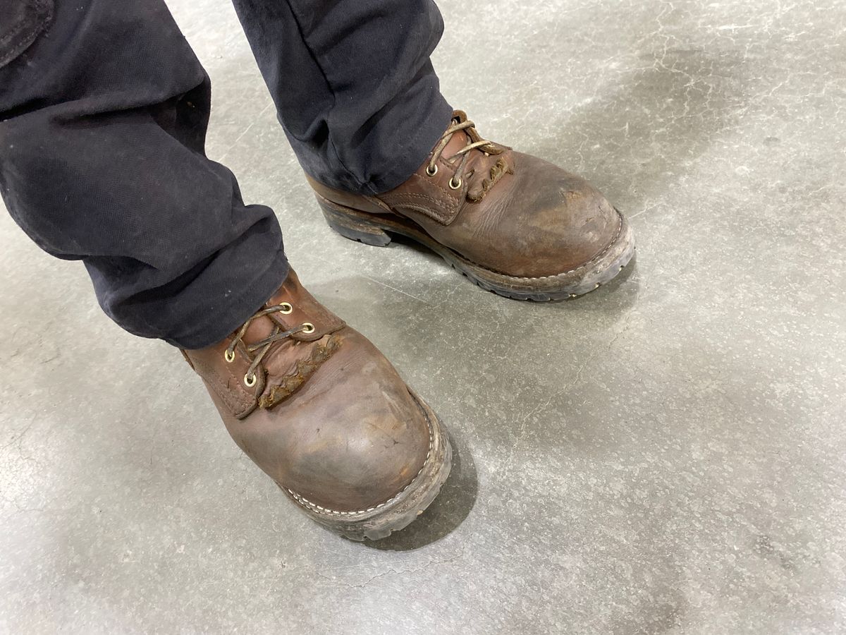 Photo by whiskey.bootlaces on March 29, 2024 of the Nicks BuilderPro in Seidel 1964 Brown.