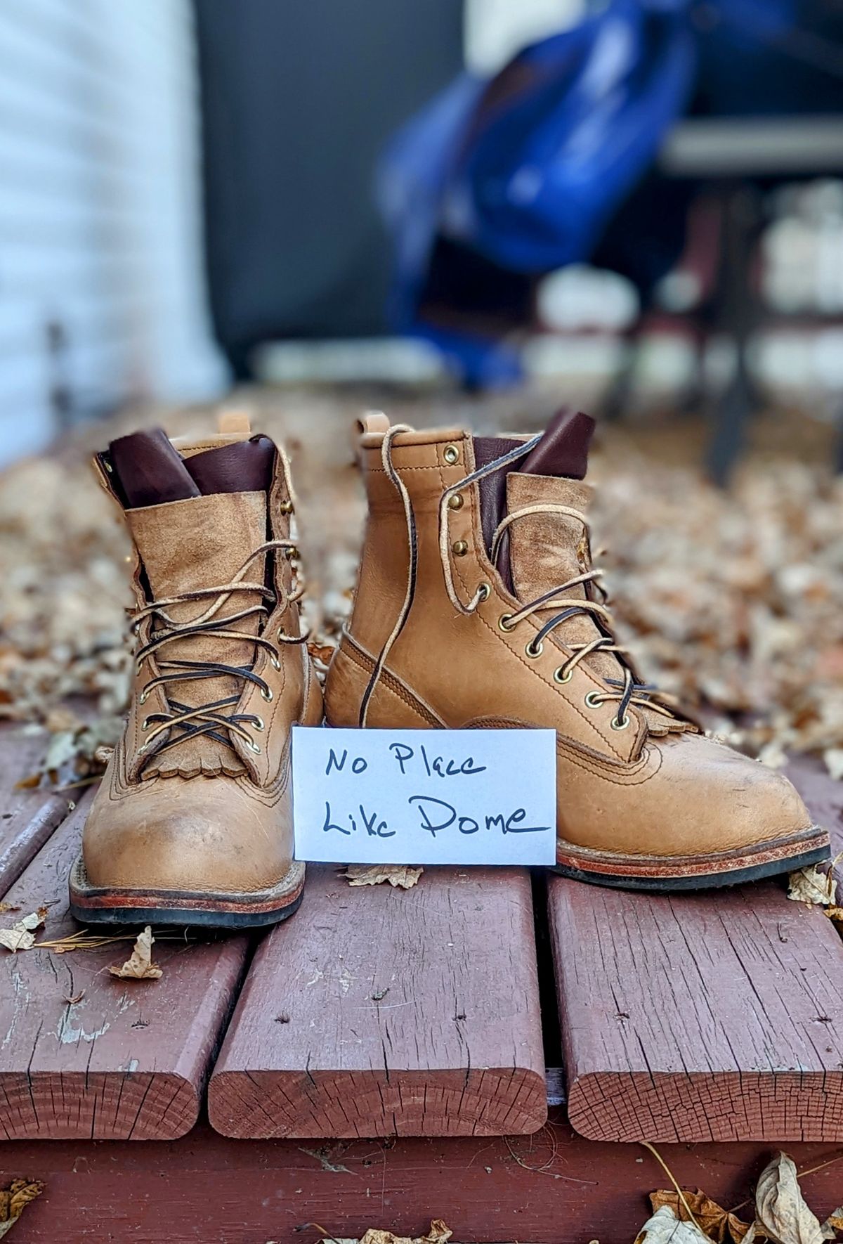 Photo by Homer346 on November 1, 2022 of the Nicks Lace To Toe in Seidel 1964 Tan.