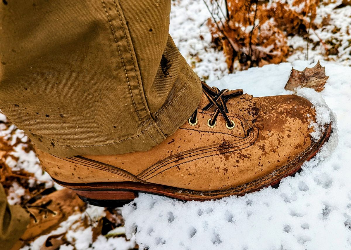 Photo by Homer346 on November 16, 2022 of the Nicks Lace To Toe in Seidel 1964 Tan.