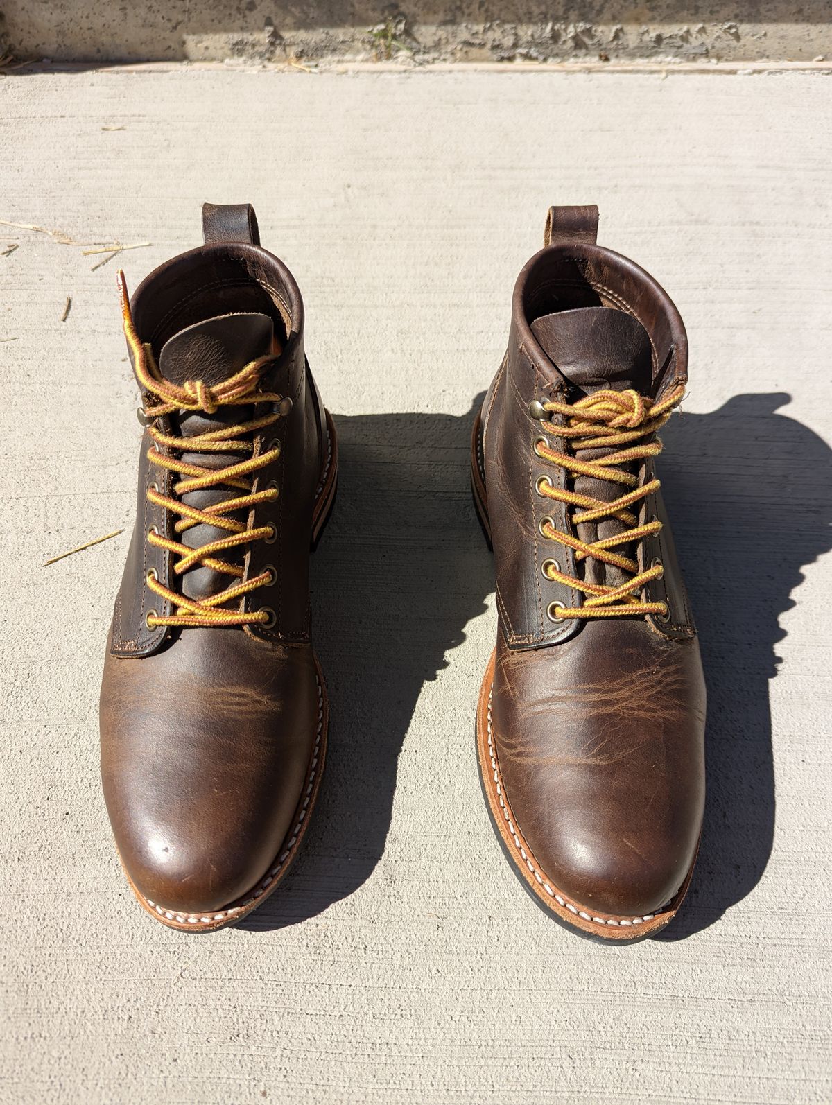 Photo by locngo1709 on November 5, 2022 of the Mark Albert Outrider Boot in Unlisted Leather.