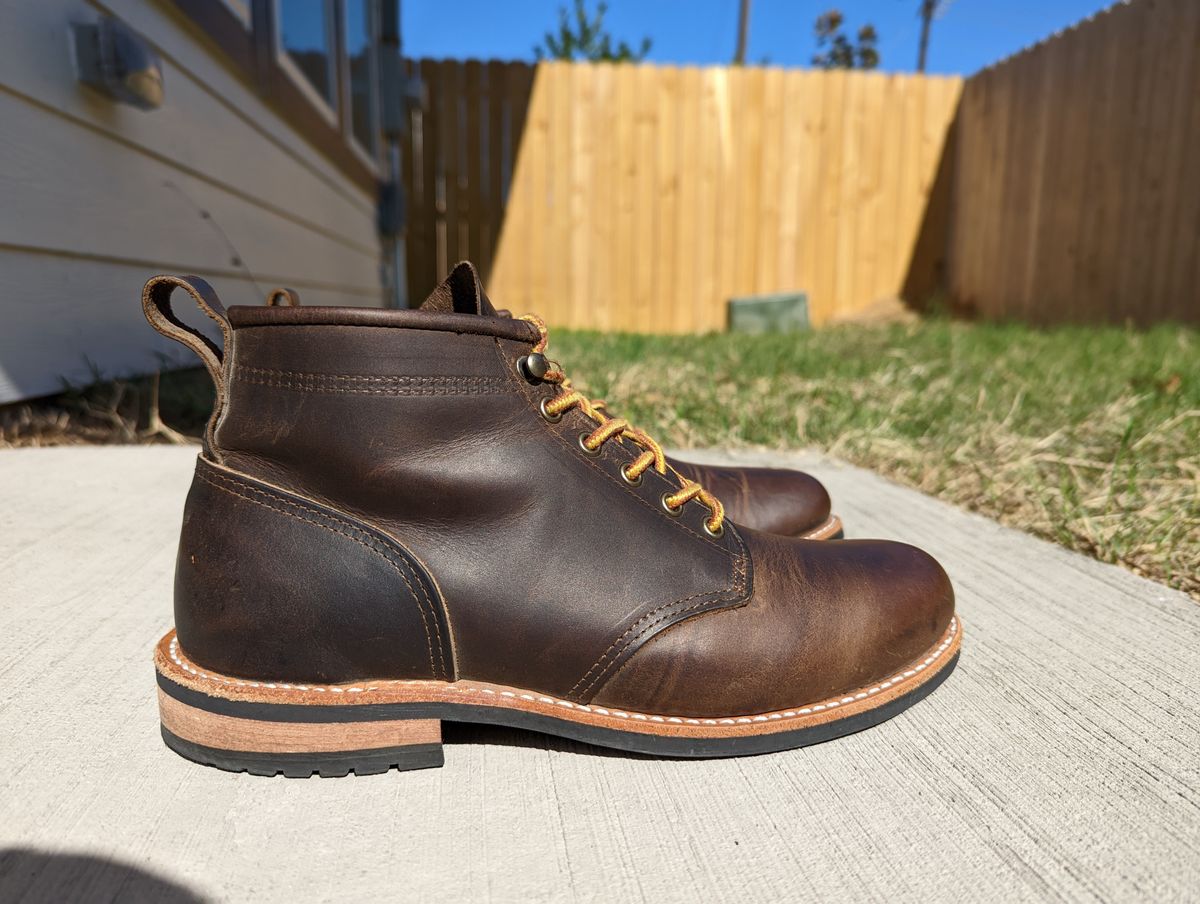 Photo by locngo1709 on November 5, 2022 of the Mark Albert Outrider Boot in Unlisted Leather.