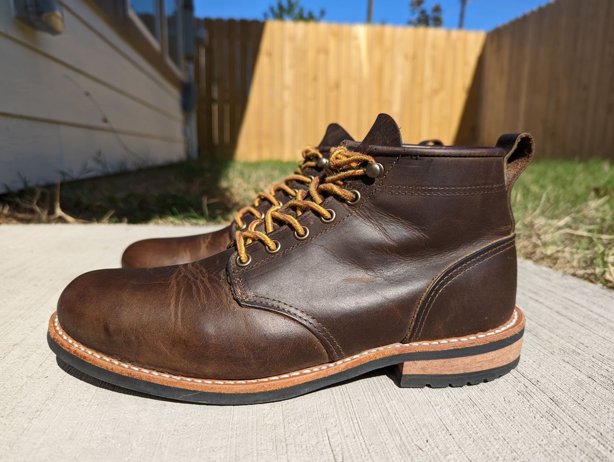 Photo by locngo1709 on November 5, 2022 of the Mark Albert Outrider Boot in Unlisted Leather.