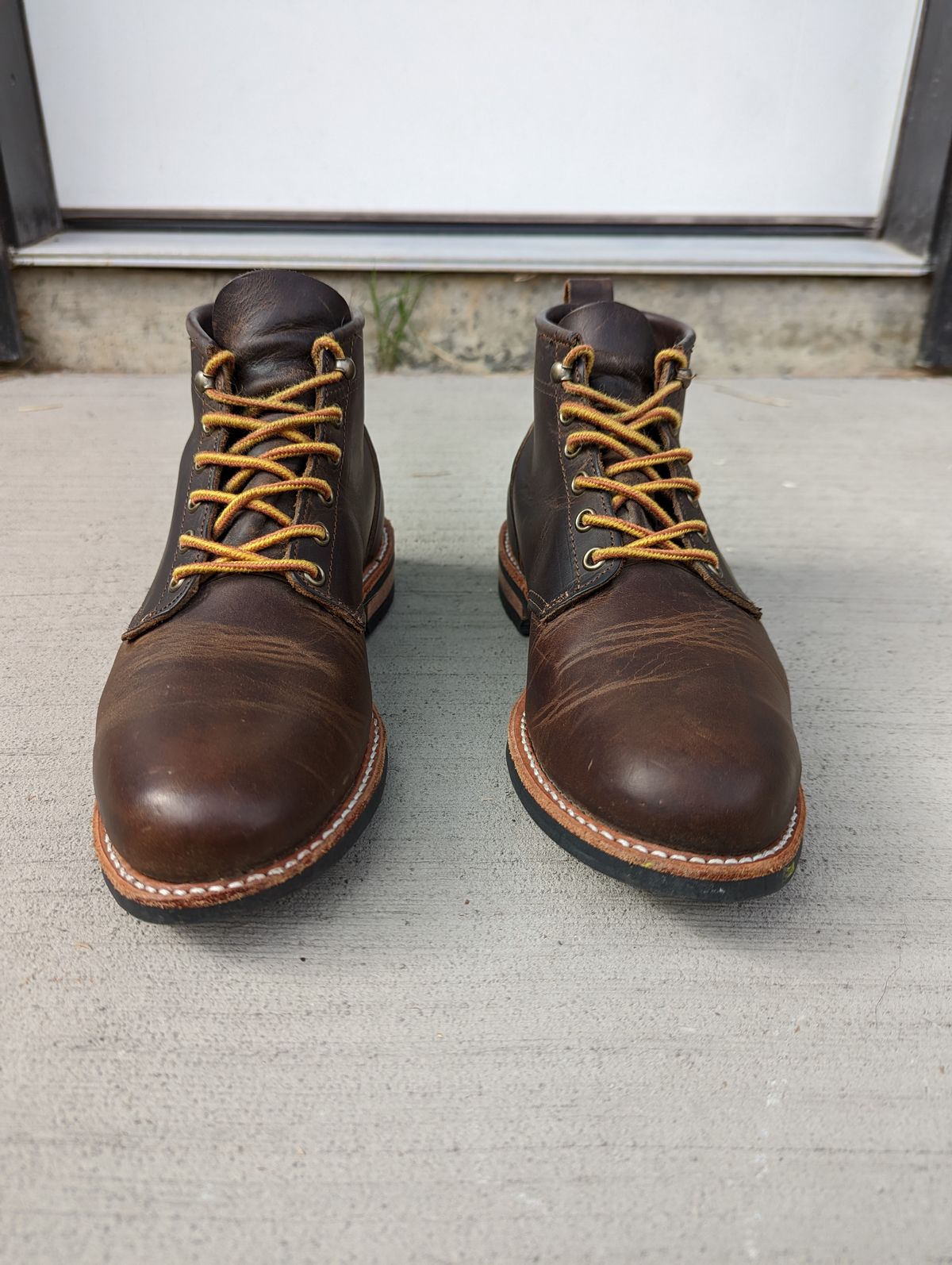 Photo by locngo1709 on December 4, 2022 of the Mark Albert Outrider Boot in Unlisted Leather.