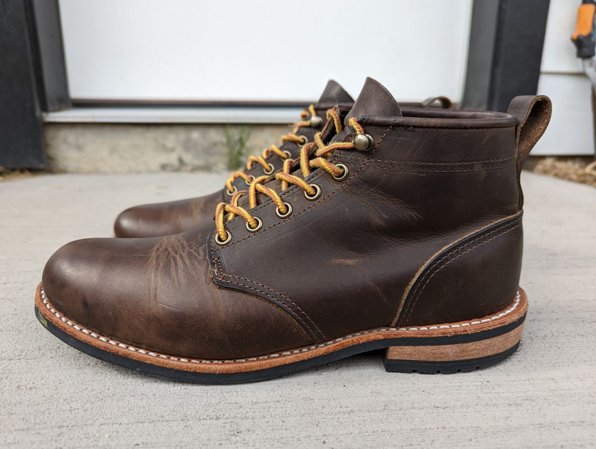 Photo by locngo1709 on December 4, 2022 of the Mark Albert Outrider Boot in Unlisted Leather.