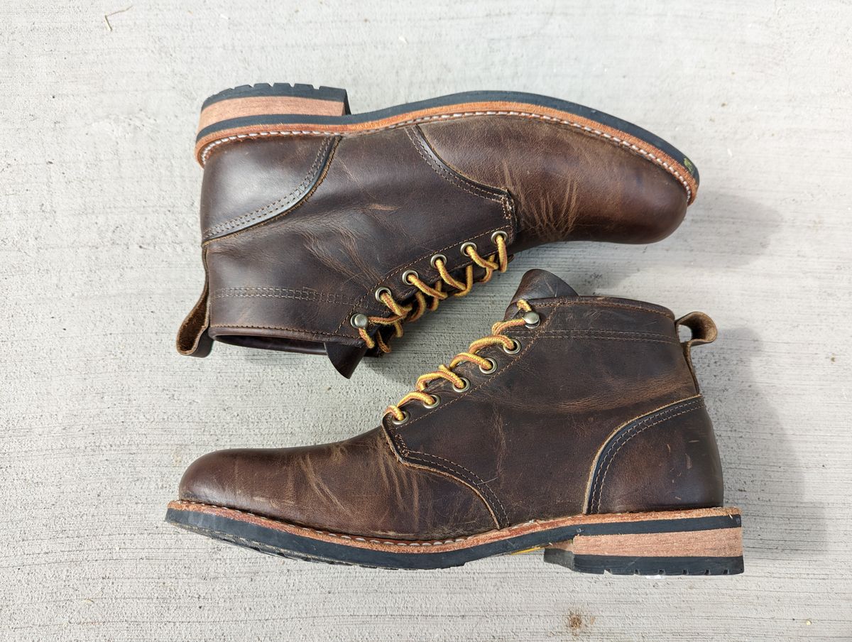 Photo by locngo1709 on December 4, 2022 of the Mark Albert Outrider Boot in Unlisted Leather.