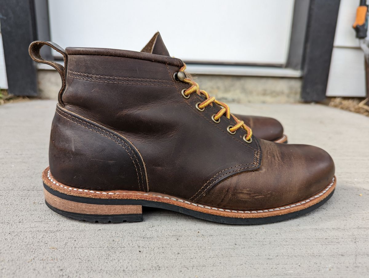 Photo by locngo1709 on December 4, 2022 of the Mark Albert Outrider Boot in Unlisted Leather.
