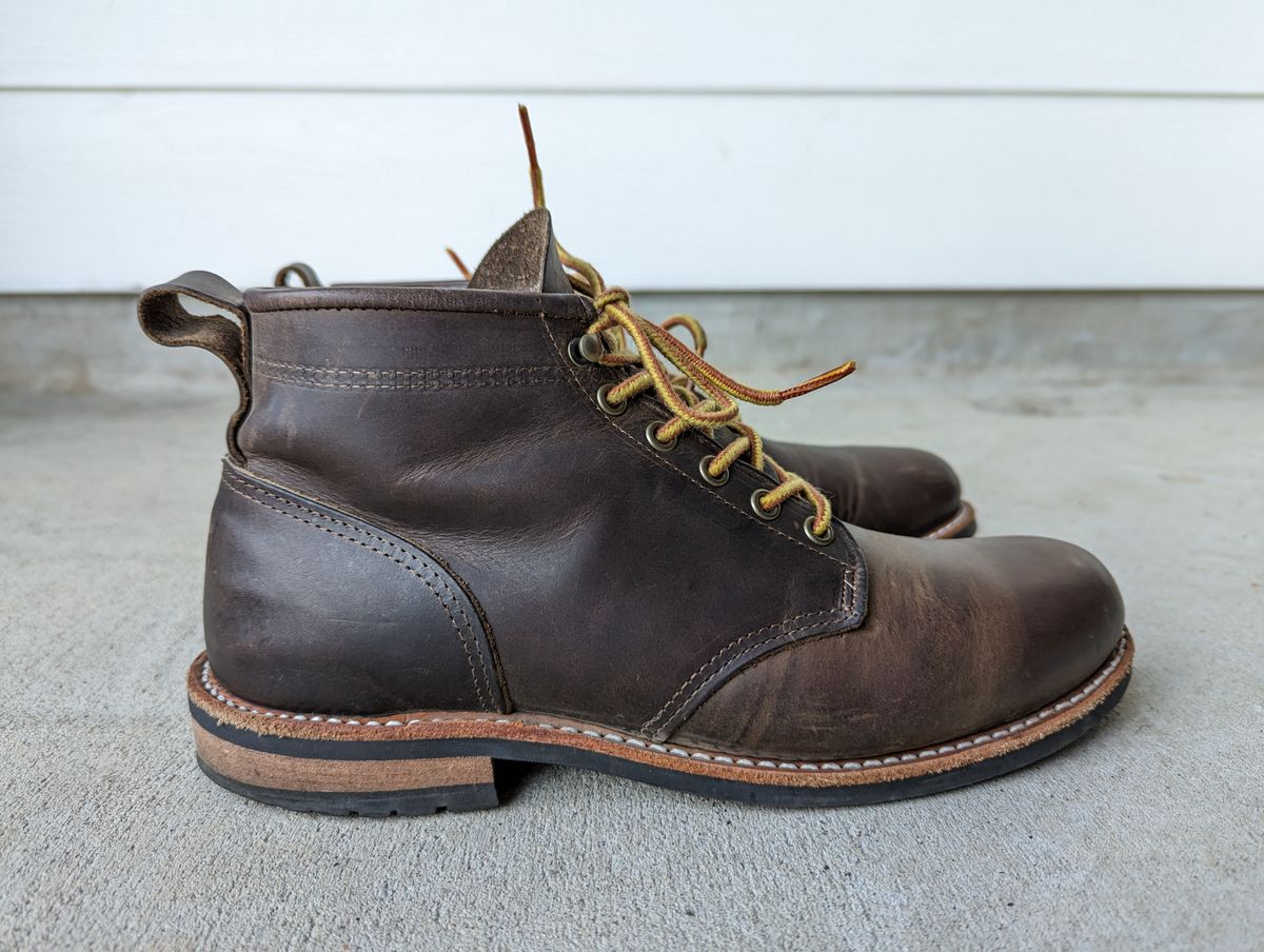 Photo by locngo1709 on January 4, 2023 of the Mark Albert Outrider Boot in Unlisted Leather.