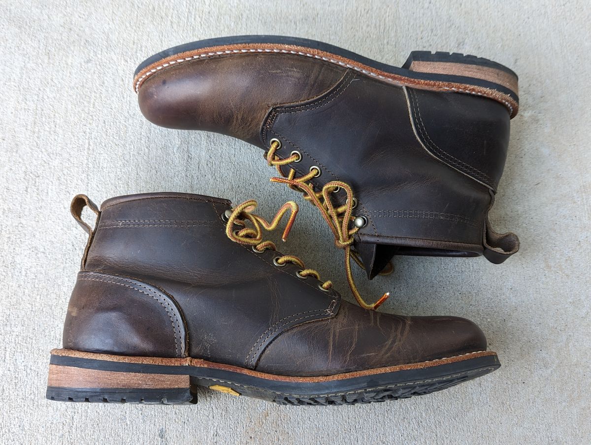Photo by locngo1709 on January 4, 2023 of the Mark Albert Outrider Boot in Unlisted Leather.